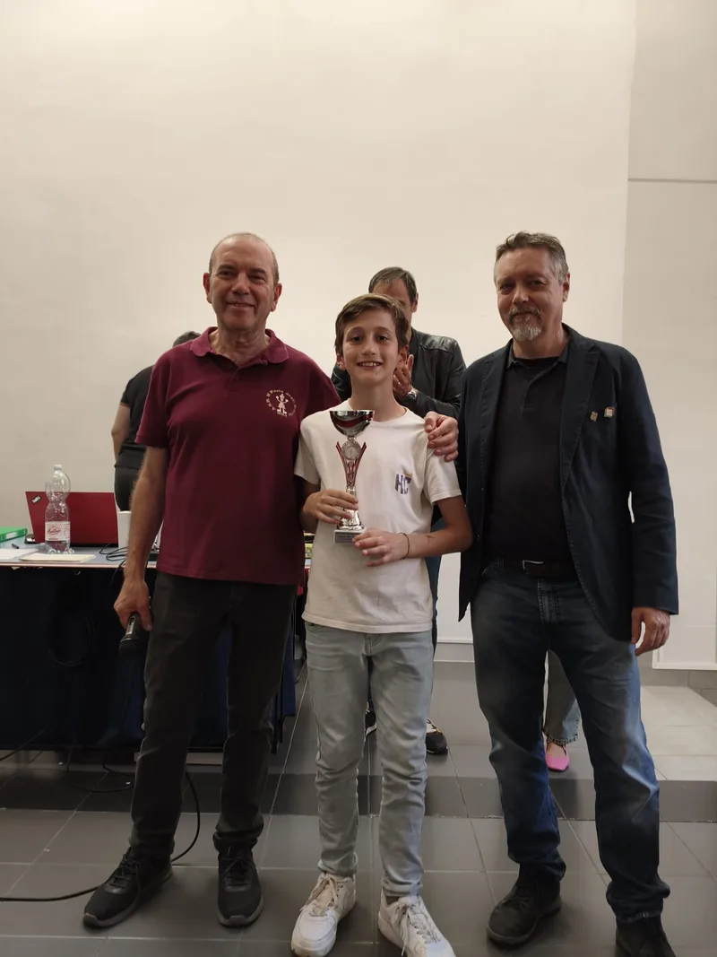 Stefano Bertone, campione provinciale Under 10 a Bra