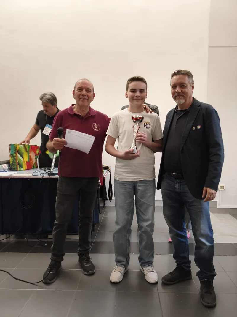 Alessandro Alberetto, campione provinciale Under 16 a Bra